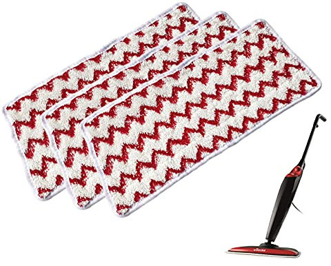 Replacement 5pcs Microfiber Steam Mop Cleaning Pads for Vileda Steam XXL Steam Mop