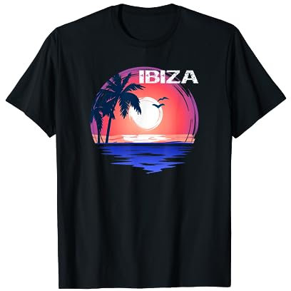 Vacaciones turísticas en Ibiza Islas Baleares Camiseta