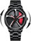 Mihawk Felgenuhr Herren - Motorsport Armbanduhr im 3D Felgendesign aus Edelstahl - Custom Designer Uhr mit Mineralglas - Quarzuhr (X-RS7)