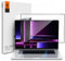 Spigen Glas.tR Slim Displayschutz für MacBook Pro 16 Zoll (M4 Pro / M4 Pro Max / M3 Serie / M2 Serie / M1 Serie), Schwarz Volle Abdeckung, 9H Glas, Antikratz, MacBook Pro 16 Schutzfolie