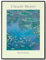 JOPRICO Claude Monet Poster - Seerosen - Ausstellungsposter 50x70 cm - mattes Galeriepapier