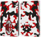 Head Case Designs Offizielle AC Milan Camouflage Wappen Muster Leder Brieftaschen Handyhülle Hülle Huelle kompatibel mit Apple iPad 10.9 (2022)