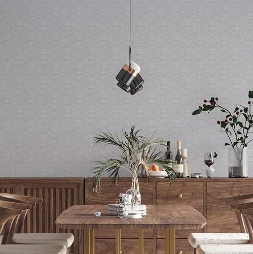 Architects Paper Strukturtapete Silber Weiß Metallic - Architects Paper Arcade 391745 - Vliestapete- 10,05 m x 0,53 m Made in Germany