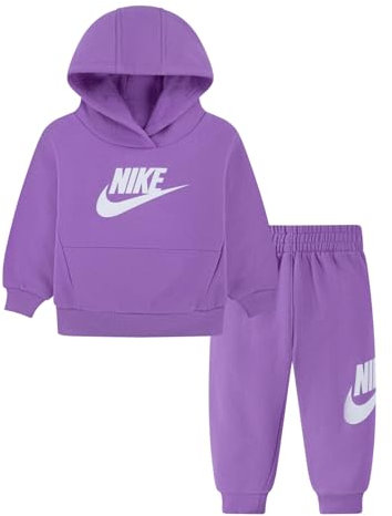 Nike Tuta da Bambini Club Fleece Viola Taglia 5-6 A Codice 86L135-P3R