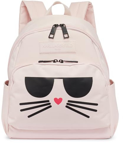 KARL LAGERFELD Paris Leichter Katzenrucksack für Damen, Blush, Einheitsgröße, Leichter Katzenrucksack
