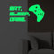 AIYONG Wandsticker Gaming Leuchtend Wandtattoo Selbstklebend Kinderzimmer, Leuchtsticker EAT. SLEEP. GAME. Jugendzimmer, Leuchtsterne Wandsticker Sternenhimmel Aufkleber Babyzimmer Deko