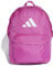 adidas Unisex Classic 3BARS Backpack, semi Lucid Fuchsia/White, One Size