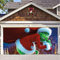 70 x 157 In Merry Christmas Holiday Banner Garage Door Cover Mural Green Hair Christmas Tapestry Outdoor Large Door Cover Decoration Indoor and Outdoor Christmas Holiday Decoratio (G, One Size)