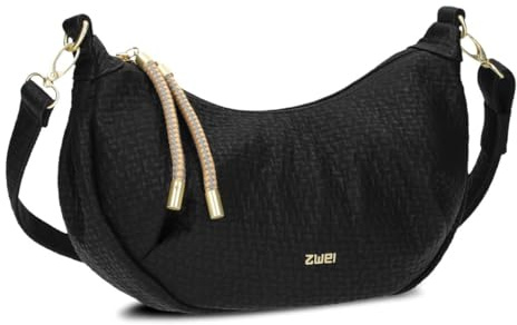Zwei LOLA LO70 Hobo-Bag Moon-Bag mit Schlüsselanhänger Innenfächern