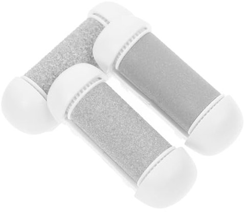 NULYLU 3pcs Foot Grinder Grinding Head Replacement Roller Refill Heads for Electric Foot Callus Remover Pedicure Tools Extra Coarse Regular Coarse