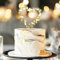 Tortendeko Hochzeit, Kuchen Topper Liebes Herz Perlen Cake Topper mit LED-Licht, Herz Cake Topper Geburtstag Personalisiert, Kuchen Deko für Geburtstag, Hochzeit, Jahrestag, Party