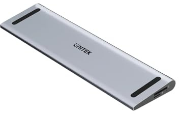 UNITEK uHUB15+ USB-C Triple 4K KVM Docking Station, Dual-Host Switch, 3× 4K Display Output (2× HDMI + DP), 100W Power Delivery, Gigabit Ethernet, USB-A/USB-C Ports, SD/TF, Audio