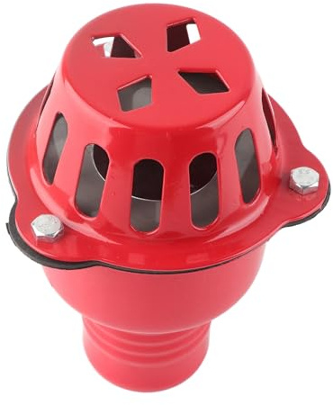 RASTKY 2-Zoll-Wasserpumpenfilter-Rückschlagventil aus Robustem Aluminiumlegierungsmaterial, Beständig Gegen Korrosion und Verschleiß, Universalmodell für Benzin-Dieselpumpe, Kompakte Größe für