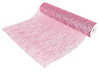 CHEMIN DE TABLE GLITTER VIEUX ROSE - Default Title