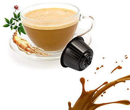KICKKICK 16 Capsules Café Au Ginseng Compatibles Nescafè Dolce Gusto - Café