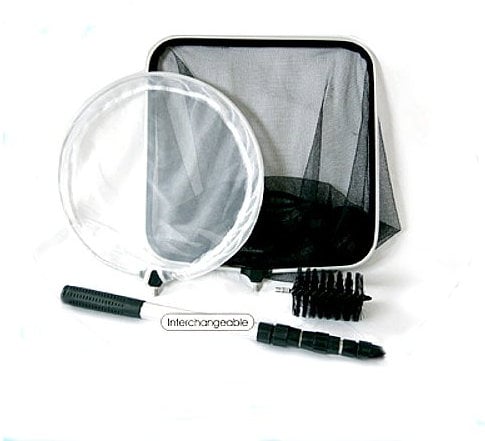 Pond Cleaning Kit 4 in 1 Pond Care Catch Nets & Cleaning Brush