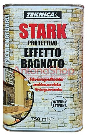 STARK protettivo EFFETTO BAGNATO per interno esterno Pietra graniti cotto 750ML