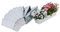 Nature by Kolibri -Set di fioriere da balcone adatte per pallet europei per fiori, erbe e frutti, 38 cm