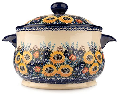 Ceramica Polacca Ceramica Artistica Dalia Boleslawiec Ceramica Zuppiera Ceramica Vaso 3.5l | E411