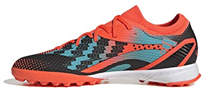 adidas Unisex X Speedportal Messi.3 Turf Boots, Solar Orange/Mint Rush/Core Black, 11 UK