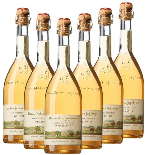 Weißduftig Jörg Geiger Alkoholfrei Prickelnd (6x 0,75l)