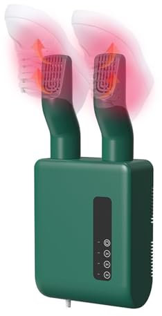 GAESHOW Boots and Shoes Dryer, Wall Mounted Electric Foot Warmer with Timer, Disinfectant and Deodorising Quick Dryer with Heat Blower for Drying Shoes Boots Gloves Socks
