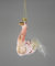 Light Pink Swan 12x13cm - Christmas Tree Hanging Decorations Festive Decorative Ornaments Fairy Tale Themed Xmas Tree Pendant