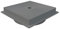 Astralpool Fluidra Skimmers pour piscines de la Marque Modèle Couvercle Skimmer Circulaire 17,5 l Cadre carré Gris Anthracite
