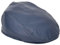 Cappello da golf in vera pelle con visiera Gatsby, Blu, S