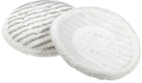 SYF-UN Replacement Steam Mop Pads for Shark S6002UK S7201UK Steam Mop, Reusable Steam & Scrub All-in-One Cleaning Pads, Scrubbing and Sanitizing Rotating Power Pads for All sealed hard floors (2PCS)