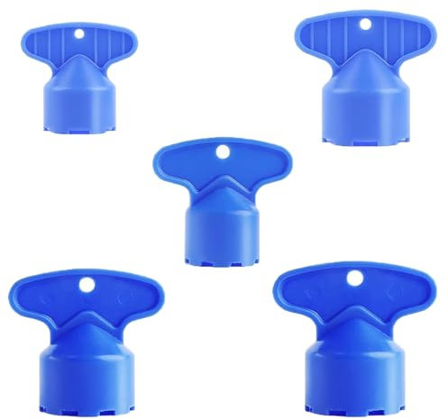 PWCTNT Faucet Maintenance Set, Faucet Aerator, Metall, M16.5/M18.5/M21.5/M22/M24, 5 Stück Wasserhahn Siebeinsatz, Wasserhahn Filter Schlüssel, Bad, Küche