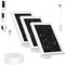 Solarpanel für Ringkamera (2. Generation), staubdicht, wasserdicht, 5 W Solarpanel mit 3 m langem Kabel für Stick Up & Pro Spotlight Cam Akku für Überwachungskamera, 3 Stück