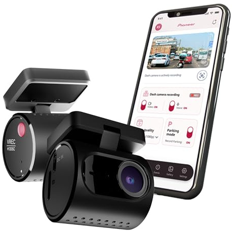 Pioneer VREC-H120SC Dashcam 2MP, 1.5K Videoaufnahme, 1296p Videoauflösung