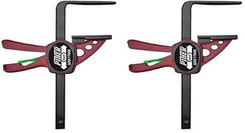 PIHER Mini Quick Track Schraubzwinge 15 cm 52101 (Packung mit 2)