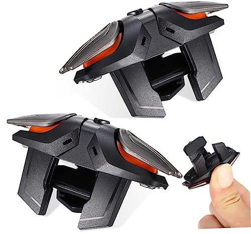 KOMBIUDA Mobile Gamecontroller Game Trigger Mit Ladekabel Hochempfindliche Auslöser Für Handyspiele Clip Schutz Kompatibel Mit Meisten Smartphones Ergonomische Gaming Controller