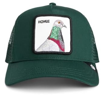 Goorin Bros. Trucker Cap The Homie Pigeon Guard Dark Green, Size: One Size