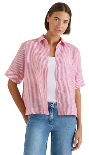Cecil Kurzarm Bluse aus reinem Leinen