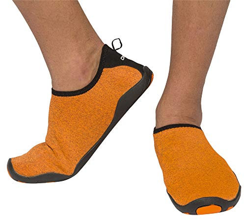 Cressi Black Aqua Socks Lombok Zapatos de Agua, Naranja, 36