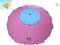CREVICOSTA QUALITY MARK MARCAS DE CALIDAD - Sombrilla PRESTIGE 240 cm - con Espiral y manetas. 16 Varillas (Rosa)