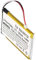 Akku kompatibel mit Logitech G533, G933 Li-Polymer 533-000132 3,7V 1200mAh 4,4Wh ca. 58,68 x 38,44 x 8,30mm