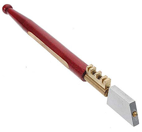 1 x Glasschneider, mit Diamantspitze, 175 mm, Schneidewerkzeug, Glasschneider, Diamant, ideal für den Haushalt und die Arbeit des Schneidens
