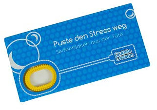 Liebeskummerpillen Bubble Balsam Seifenblasen - Puste den Stress Weg