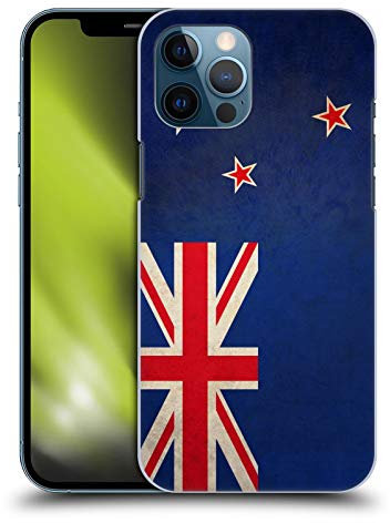 Head Case Designs New Zealand Te haki o Aotearoa Maori Vintage Fahnen Harte Rueckseiten Handyhülle Hülle Huelle kompatibel mit Apple iPhone 12 Pro Max