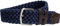 HACKETT LONDON Mens Vintage Plait Belt Gürtel, 595NAVY, 26