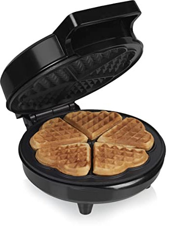 Tristar WF-1161 Waffeleisen - 5 herzförmige Waffeln - Antihaftbeschichtung - 700 Watt