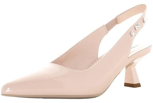 Nero Giardini E512251DE Vernice Confetto Decoltè elegante per donna rosa con cinturino e tacco basso (Taglia 37)