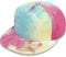 Malaxlx Tie Dye Rosenrot Baby Baseball Cap Kleinkinder Sonnenhut UV Schutz Sommerhut Verstellbar Kinder Snapback Cap Baseballkappe Schirmmütze für 2-4 Jahren Mädchen Jungen