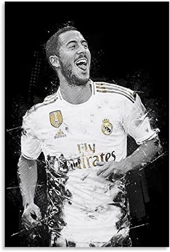 SDDLW1990 Holz Puzzle 1000 Teile Eden Hazard-Plakat Puzzles für Erwachsene und Kinder anspruchsvoll 1000 Piece 29.5x19.6inch(75x50cm) Kein Rahmen
