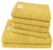 Dyckhoff 6-TLG Premium Bio Frottier Handtuch Set Nature, 4 Handtücher (50x100cm) 2 Duschtücher (70x140cm), Amber, GOTS Zertifiziert