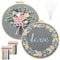 AUAUY Stickset für Anfänger, Blumenmuster Pflanzen Sticken Set Erwachsene Stickerei Set mit 2 Stück Stickrahmen, Anleitung, Farbfäden und Werkzeuge, Kreuzstich Set für DIY Kunst, Handwerk